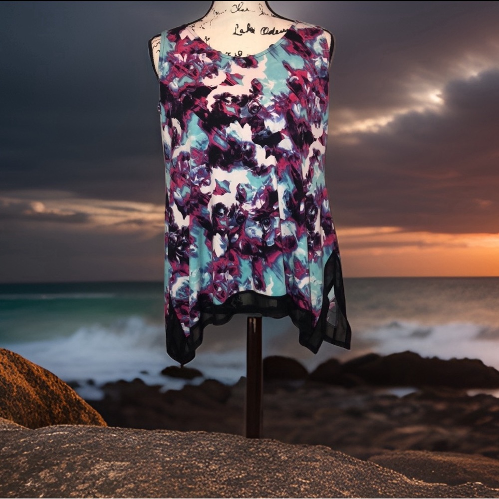 💋5/$20🎉NY Collection Petite Sleeveless Top